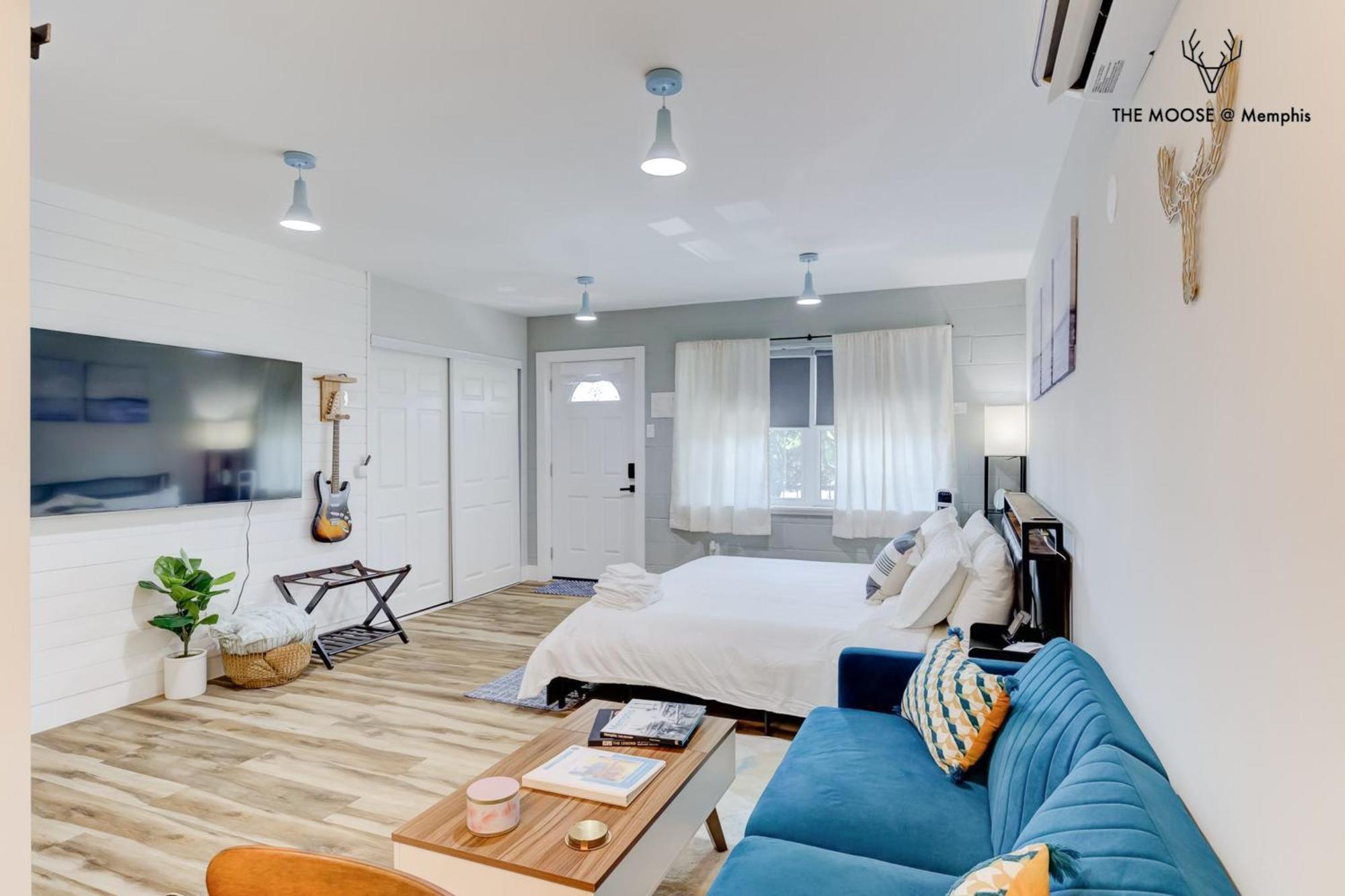 The Moose #11 - Luxe Modern Loft With King Bed, Free Parking & Wi-Fi Διαμέρισμα Μέμφις Εξωτερικό φωτογραφία