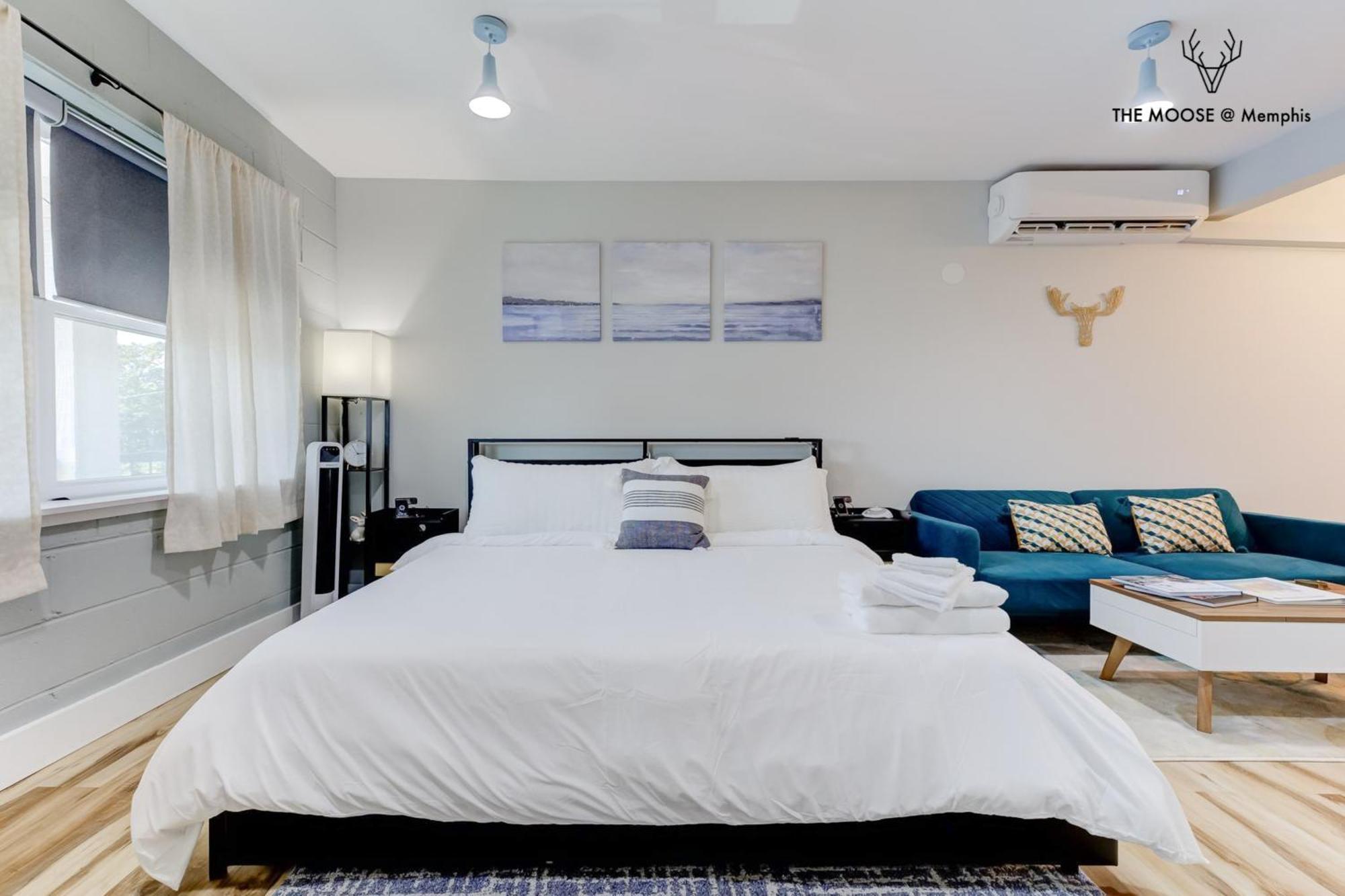 The Moose #11 - Luxe Modern Loft With King Bed, Free Parking & Wi-Fi Διαμέρισμα Μέμφις Εξωτερικό φωτογραφία