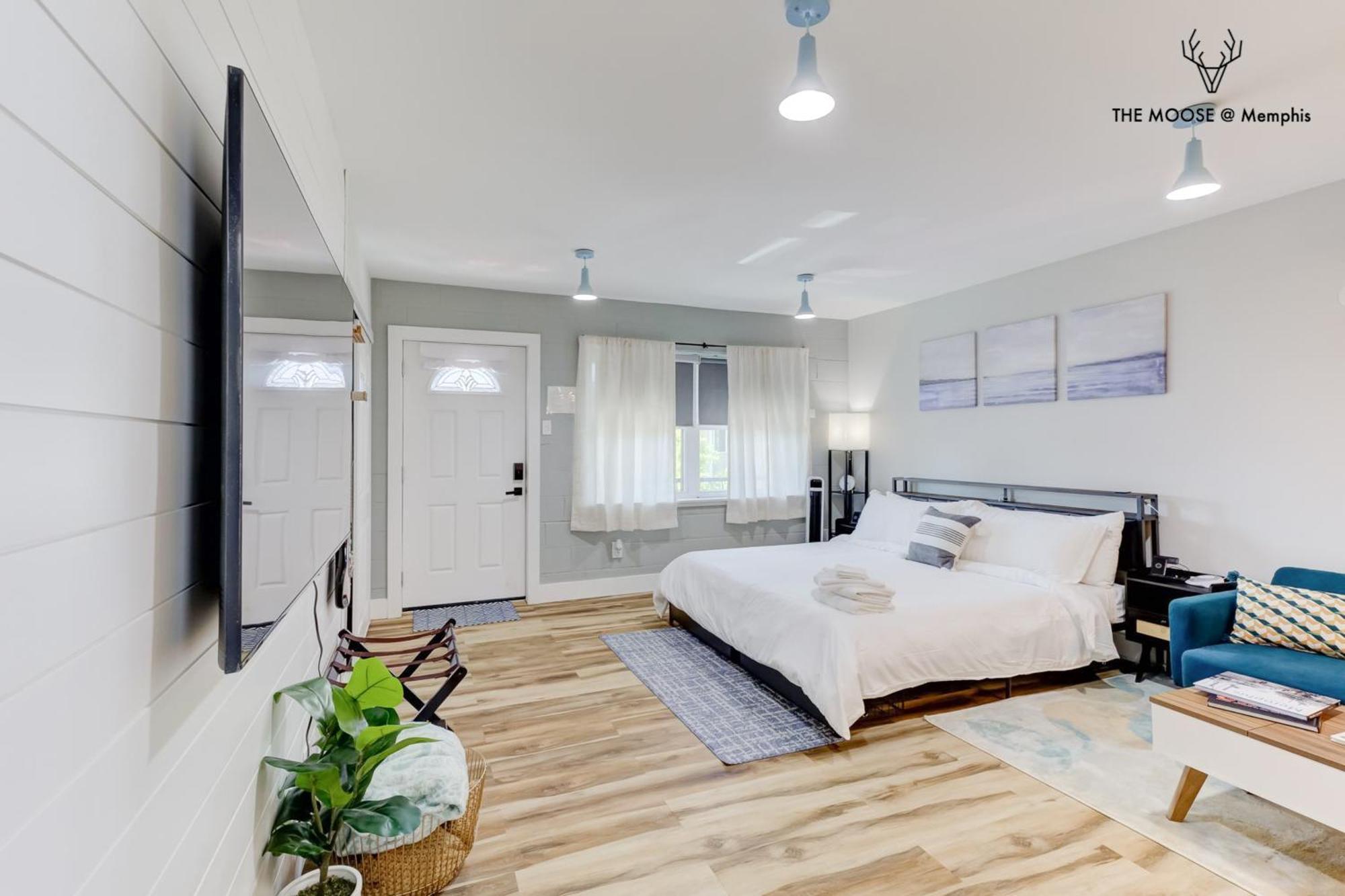 The Moose #11 - Luxe Modern Loft With King Bed, Free Parking & Wi-Fi Διαμέρισμα Μέμφις Εξωτερικό φωτογραφία